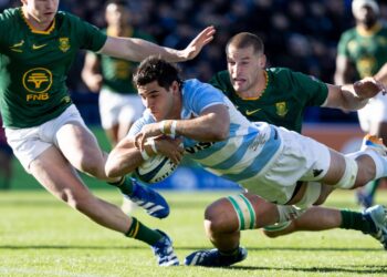 Los Pumas cayeron ante Sudáfrica en un intenso Test Match
