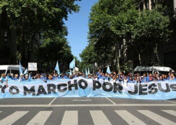 Masiva marcha cristiana se prepara para este lunes en Buenos Aires
