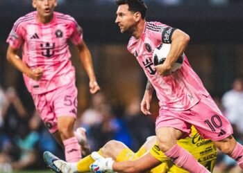 Messi brilla con un doblete en el triunfo del Inter Miami sobre San Luis