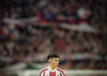 River Plate se prepara para enfrentar a Independiente Santa Fe en Bogotá