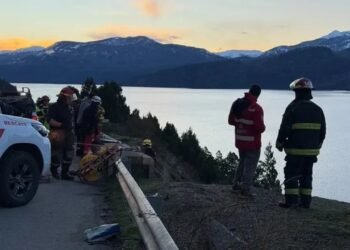 Tragedia en San Martín de los Andes: un hombre fallece tras caer al lago Lácar