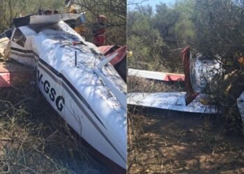 Accidente aéreo en Córdoba: cinco personas hospitalizadas tras la caída de una avioneta