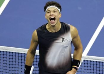 Ben Shelton sorprende a Alcaraz y pone en jaque la marca de Del Potro en el US Open