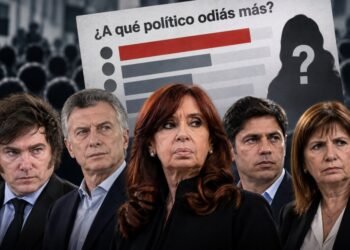 Cristina Kirchner, la política más rechazada por los argentinos, según encuesta