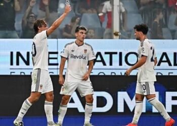El Como golea 4-1 al Genoa con un gol de Nico Paz en la Serie A