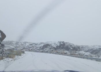 Las sierras de Córdoba se visten de blanco: refuerzan operativos de seguridad