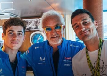 Scaloni disfruta del Gran Premio de Italia: ‘Ahora estoy disfrutando’