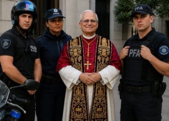 Suspenden vacaciones de policías por la visita del Papa León XIV