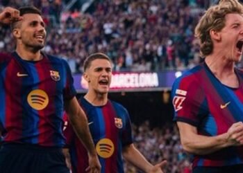 Barcelona arrasa y sigue en la cima de LaLiga con su octava victoria consecutiva