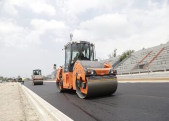 Comienza el asfaltado en el Autódromo Gálvez para recibir a la Fórmula 1