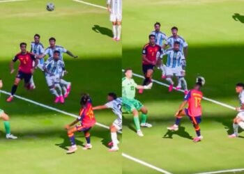 Nico Williams: el empujón de Molina fue crucial para su asistencia a Ferran en la final del Mundial