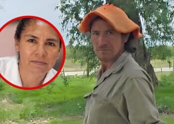 Prendas quemadas halladas en la tapera del capataz Ireneo Zarza