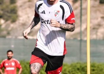 River en alerta por la posible baja de Aníbal Moreno en el Superclásico
