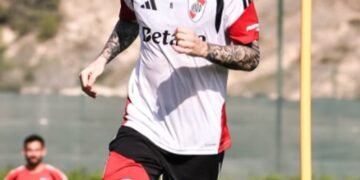 River en alerta por la posible baja de Aníbal Moreno en el Superclásico