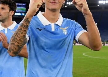 Romano Floriani Mussolini anota su primer gol en la Serie A con Lazio